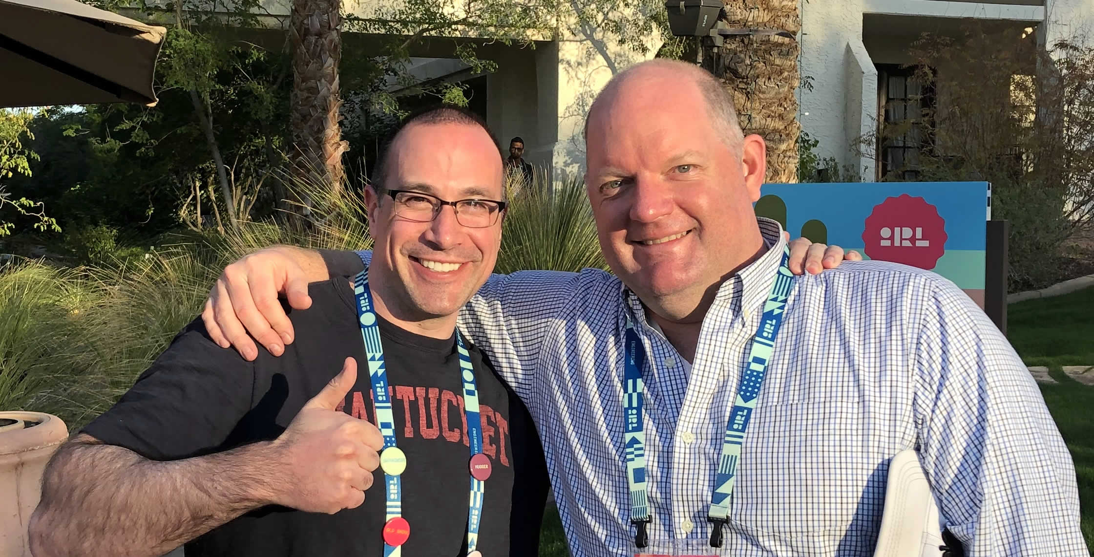 Ben Nadel at InVision In Real Life (IRL) 2019 (Phoenix, AZ) with: Rich Armstrong