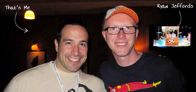 Ben Nadel at CFUNITED 2010 (Landsdown, VA) with: Ryan Jeffords