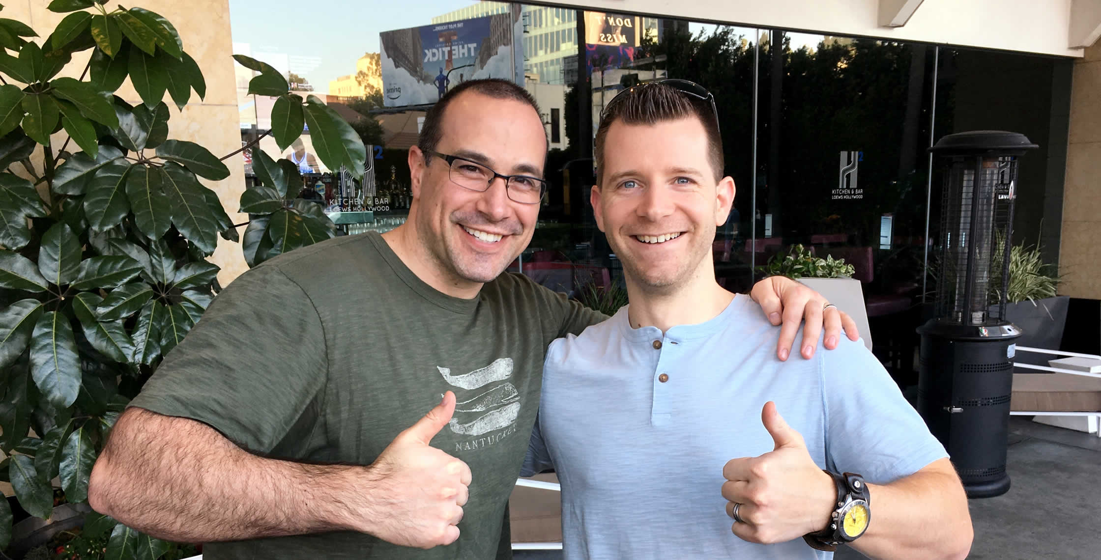 Ben Nadel at InVision In Real Life (IRL) 2018 (Hollywood, CA) with: Ryan Scheuermann