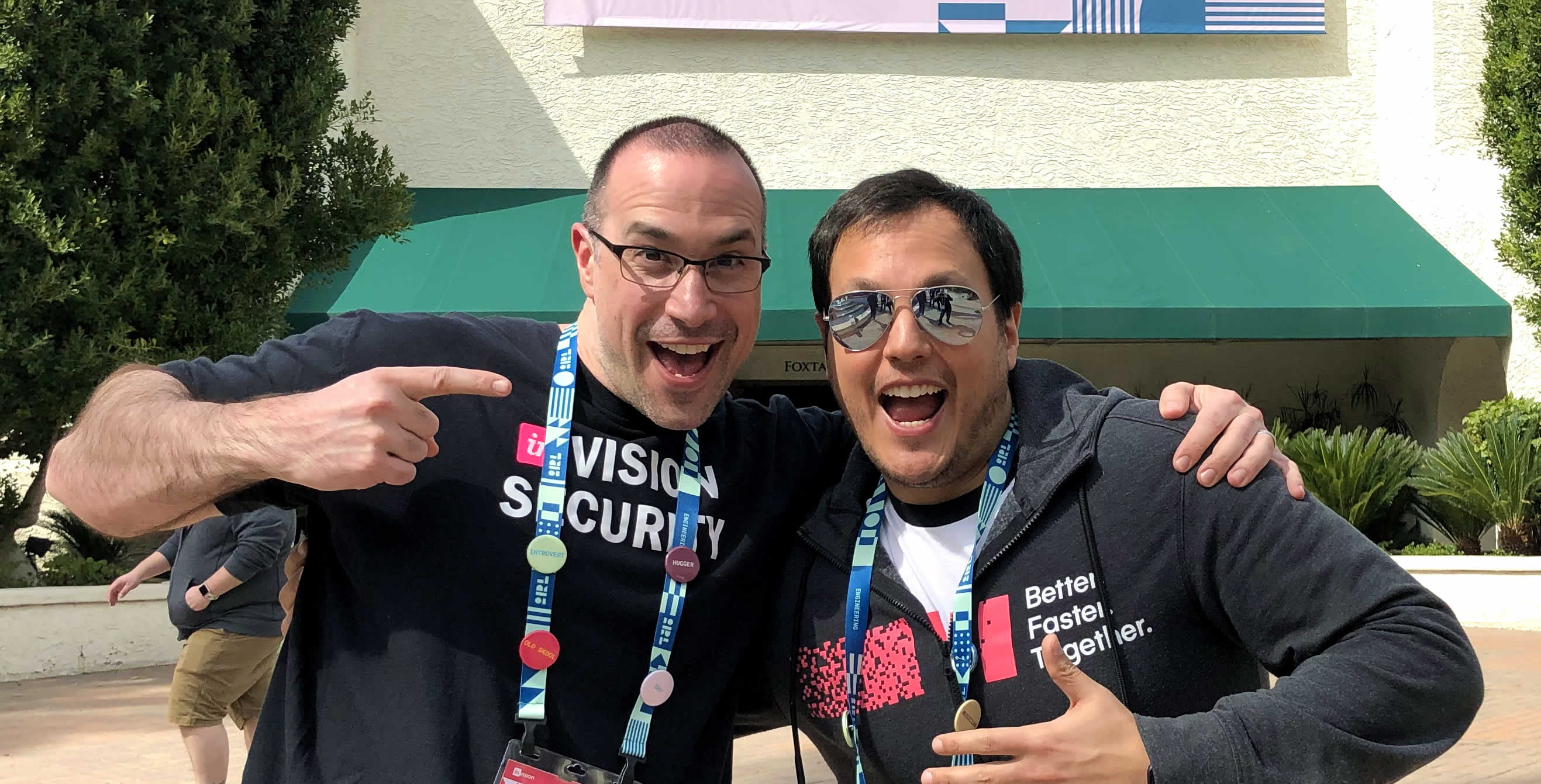 Ben Nadel at InVision In Real Life (IRL) 2019 (Phoenix, AZ) with: Salvatore D'Agostino