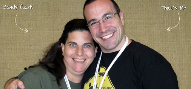 Ben Nadel at CFUNITED 2010 (Landsdown, VA) with: Sandy Clark