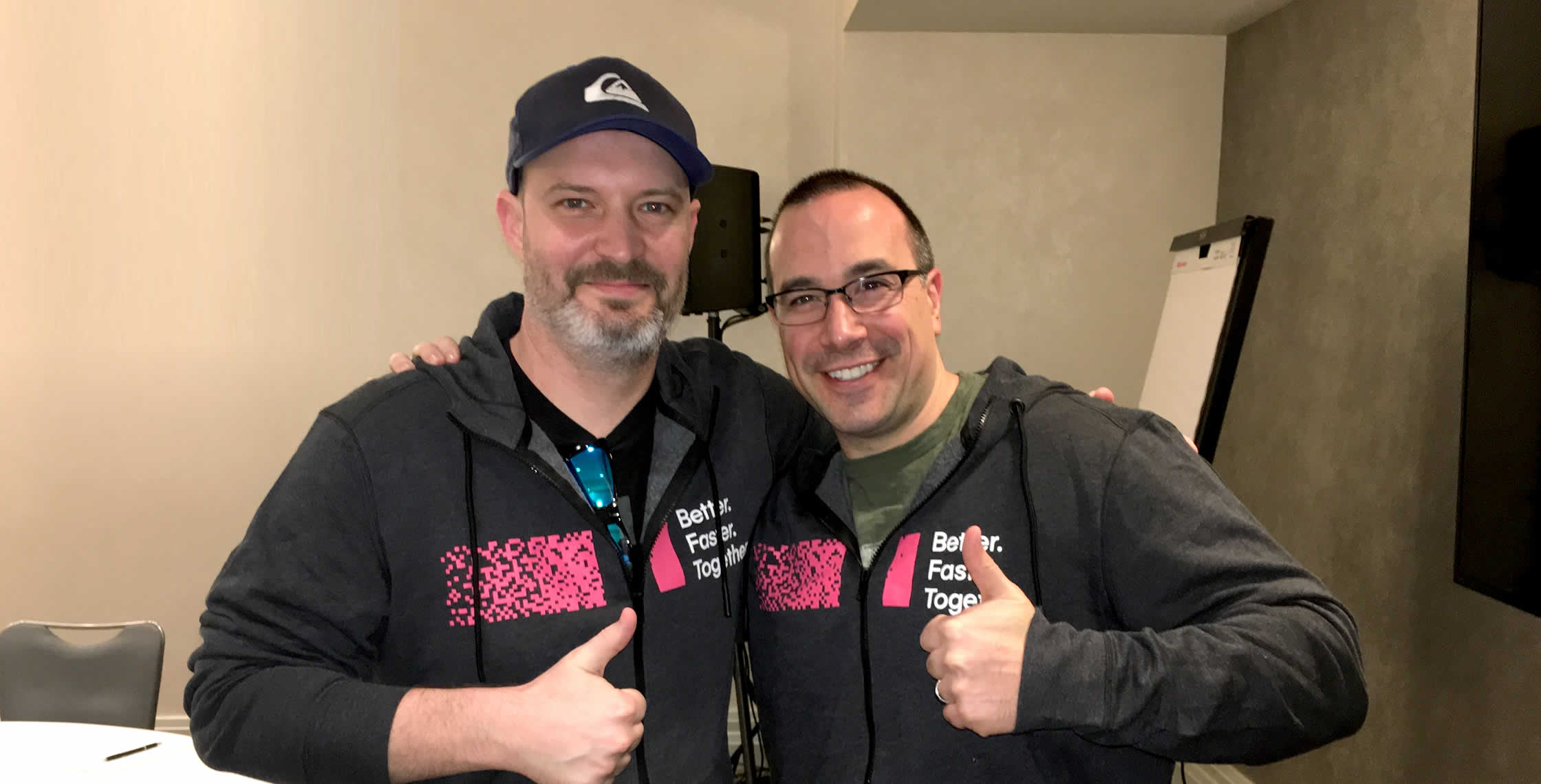 Ben Nadel at InVision In Real Life (IRL) 2018 (Hollywood, CA) with: Scott Van Hess
