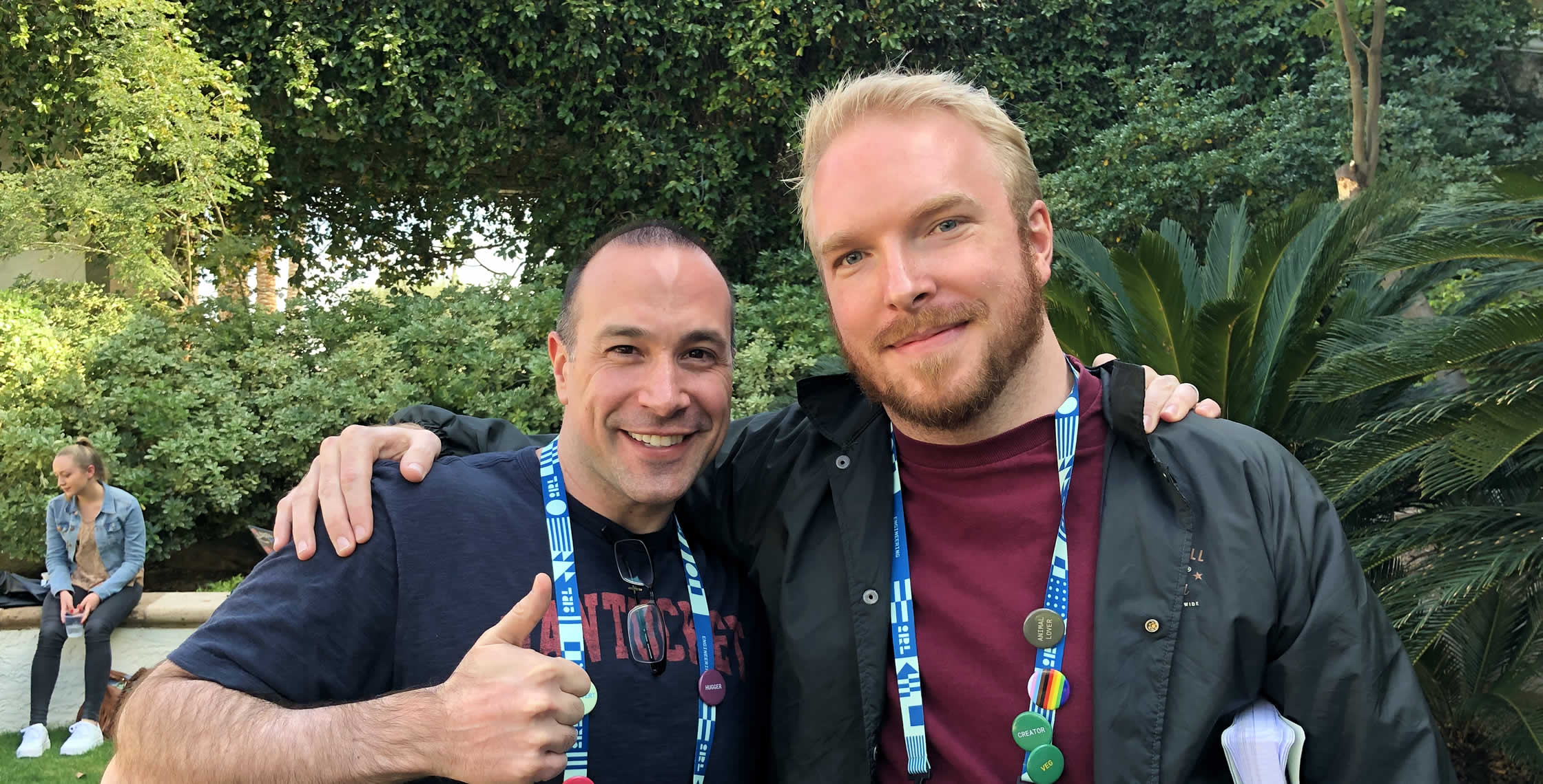 Ben Nadel at InVision In Real Life (IRL) 2019 (Phoenix, AZ) with: Sean Roberts