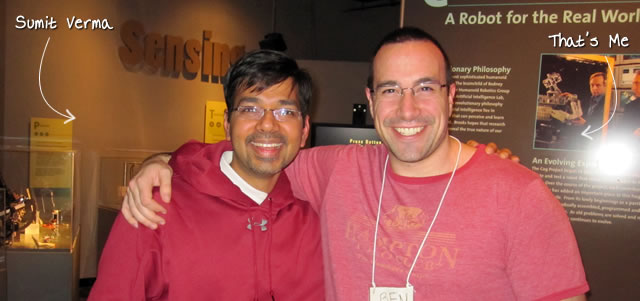 Ben Nadel at RIA Unleashed (Nov. 2010) with: Sumit Verma