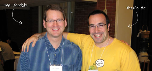 Ben Nadel at RIA Unleashed (Nov. 2009) with: Tom Jordahl