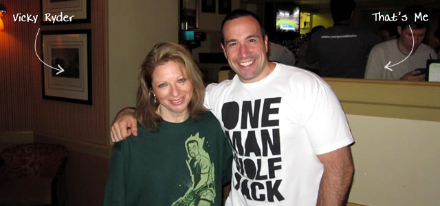 Ben Nadel at CFUNITED 2010 (Landsdown, VA) with: Vicky Ryder