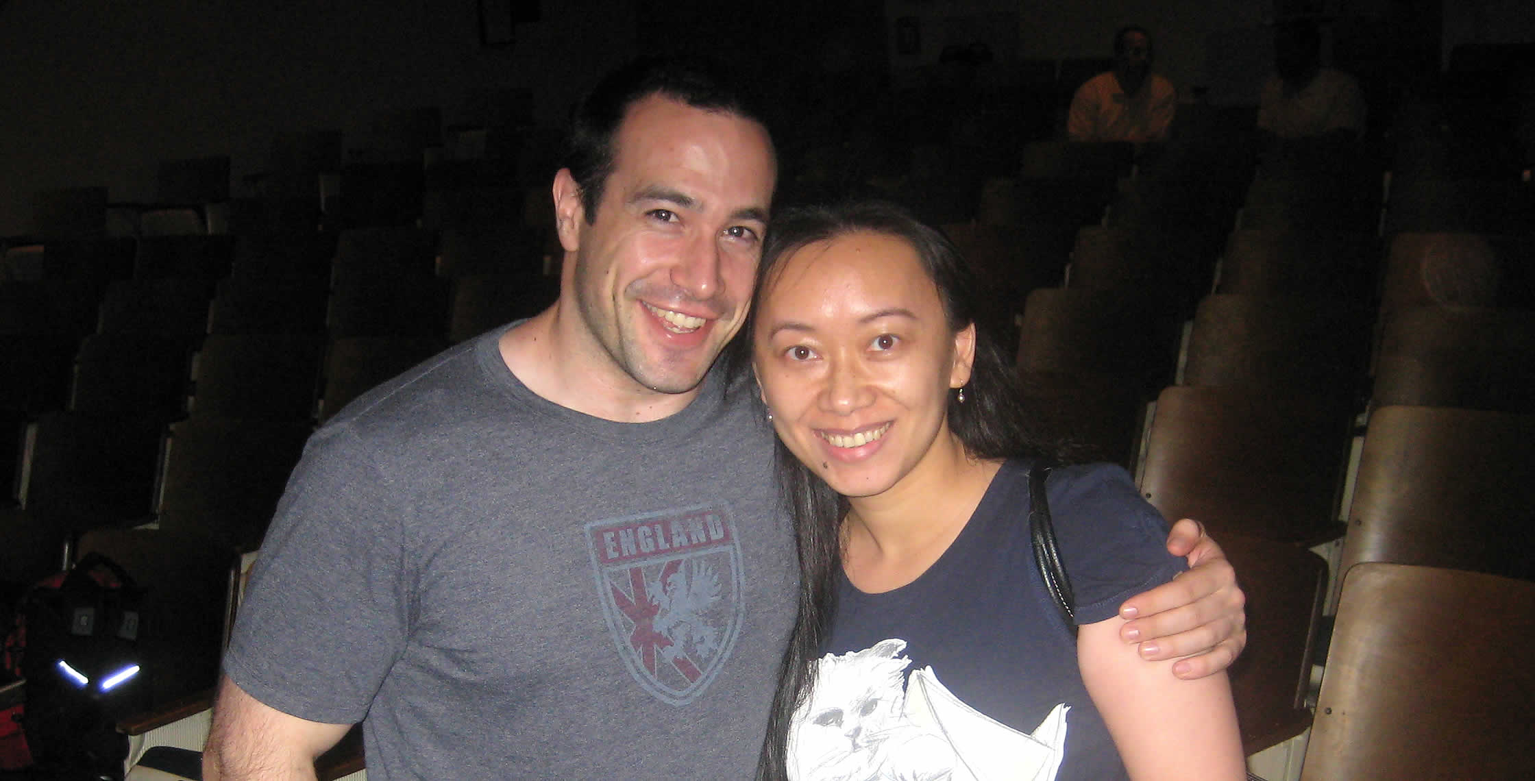 Ben Nadel at the New York ColdFusion User Group (Jun. 2008) with: Ye Wang