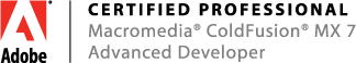 Adobe Certified Professional : Macromedia ColdFusion MX 7 Advanced Developer