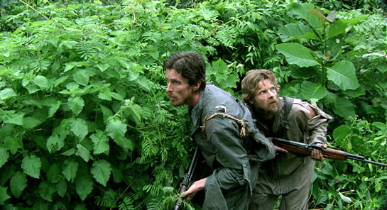 Christian Bale And Steve Zahn In Rescue Dawn Movie