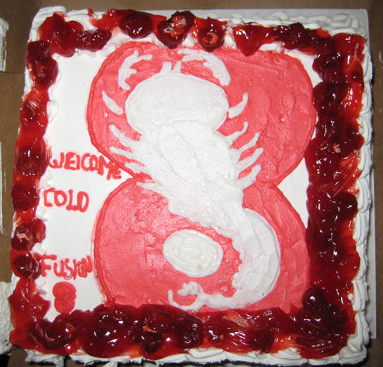ColdFusion 8 Release Party Scorpio Cake