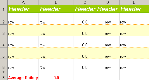 Preformatted Excel Document / POI And ColdFusion