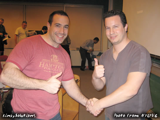 Ben Nadel And Rob Gonda At The New York ColdFusion User Group - AJAX In ColdFusion