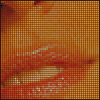 Subject Drawn In 3x3 Pixel Divs