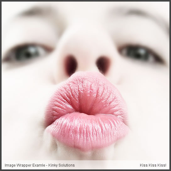 Image Manipulation Wrapper Example - Hot Girl Giving Kisses