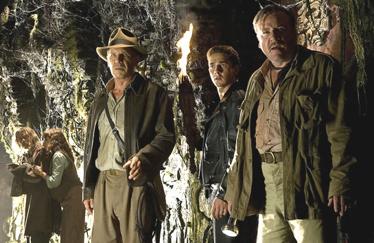 Indiana Jones And The Kingdom Of The Cyrstal Skull Group Shot