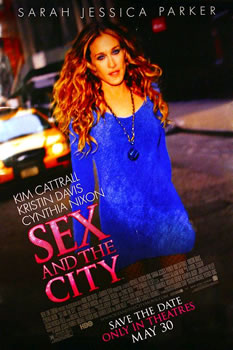 Sex And The City Movie Poster Starring Sarah Jessica Parker
