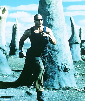 Vin Diesel As Riddick In Pitch Black