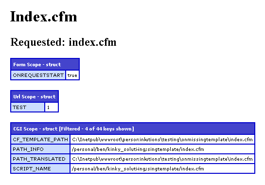 OnMissingTemplate() - Index.cfm Page That Exists.