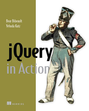 jQuery In Action Book Cover.