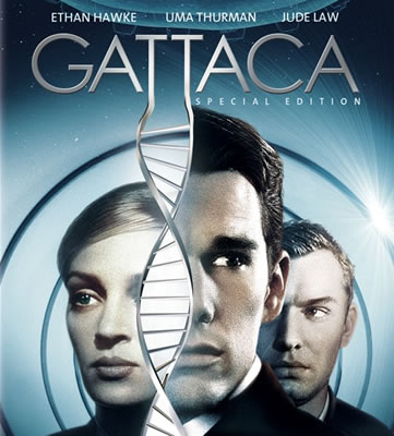 Gattaca Staring Ethan Hawke, Jude Law, And Uma Thurman.