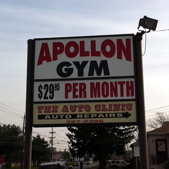 The Apollon Gym - Location Of The Winter Iron Bash Powerlifting Competition.
