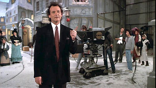 Scrooged With Bill Murray.