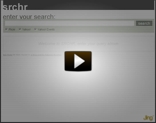 SRCHR - A Client-Only, YQL-Powered Search Engine With jQuery.