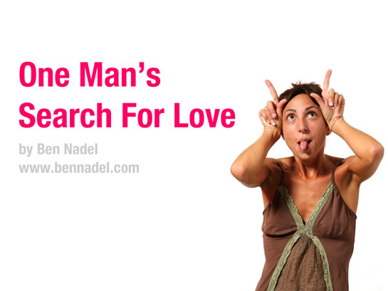 One Man's Search For Love - Ben Nadel's cf.Objective() Lightning Talk.