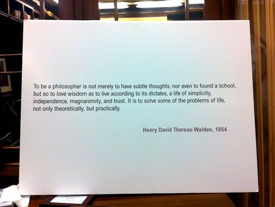 Philosophy Works: Hendy David Thoreau Walden.