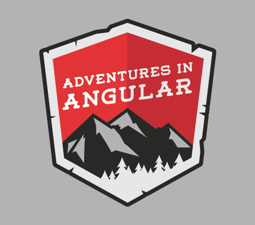 Adventures in Angular podcast logo, devchat.tv.
