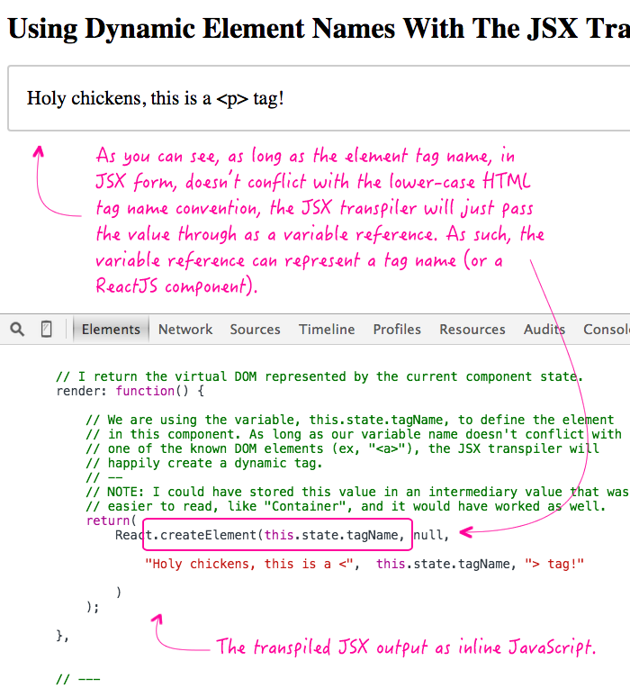 javascript get element by tag