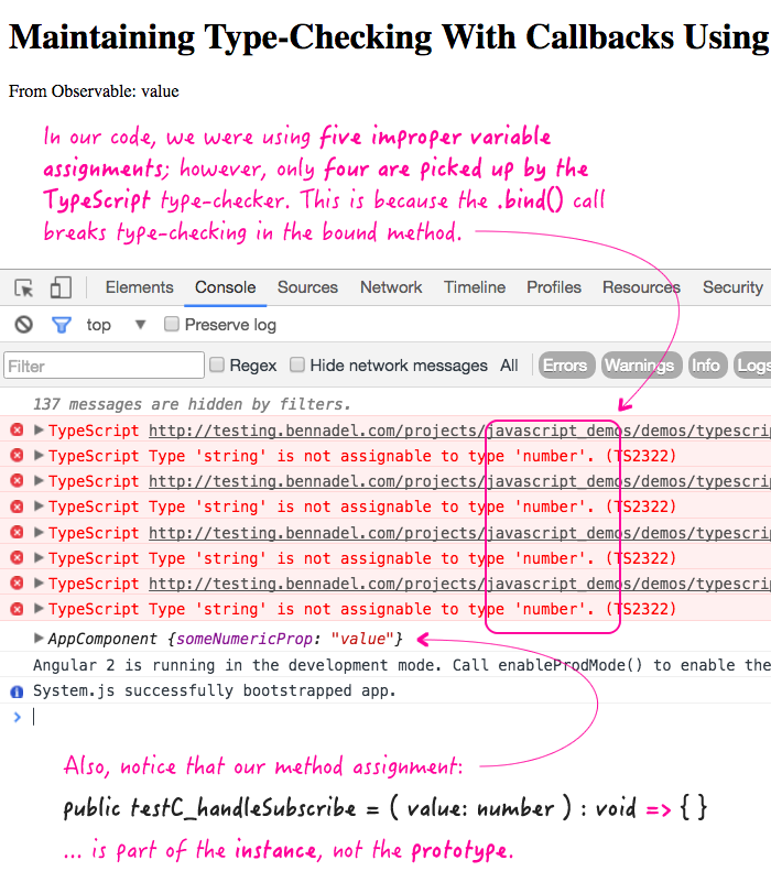 Maintaining type-checking in callbacks in TypeScript in Angular 2.