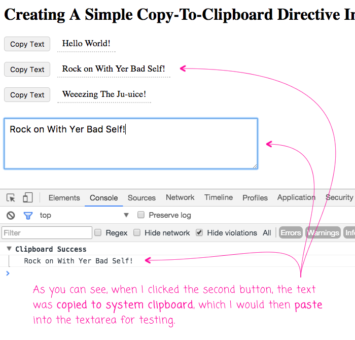 Creating a copy-to-clipboard directive in Angular 2.