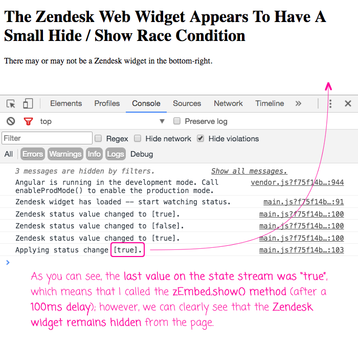 Using the Zendesk web widget programmatically.
