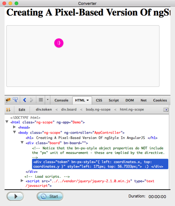 SWF converter for Mac plays back SWF movie and records output.