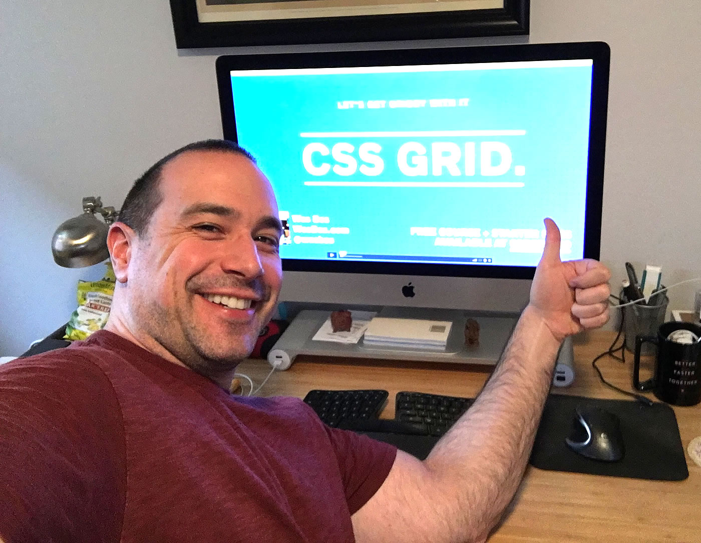 CSS Grid video course by Wes Bos, review by Ben Nadel.