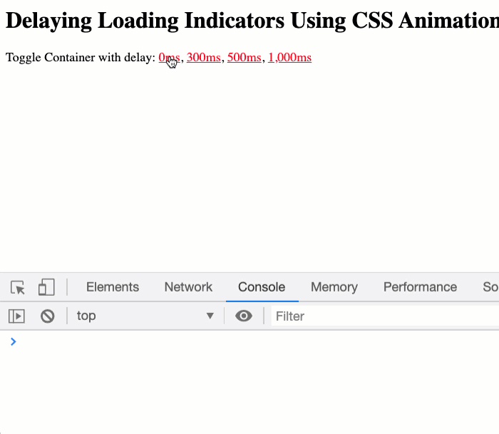 Delaying Loading Indicators Using CSS Animations In Angular .14
