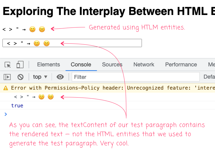 An element's textContent echoed into an input and the console using JavaScript.